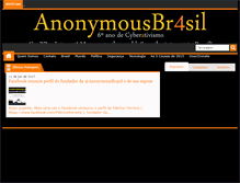 Tablet Screenshot of anonymousbr4sil.net